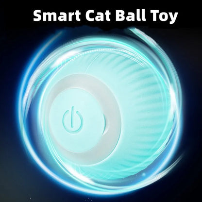 Automatic Interactive Rolling Cat Toy - Smart Electronic Ball for Indoor Play