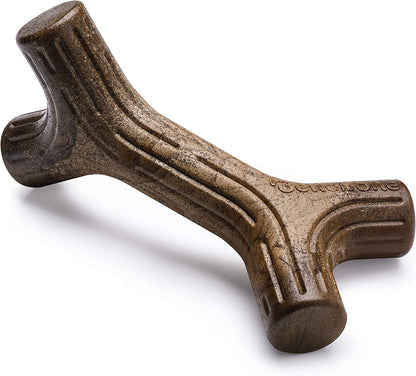 Maplestick Premium Real Wood Dog Chew Toy - Medium Size, Made in the USA, Durable and Long-Lasting for All Breeds
